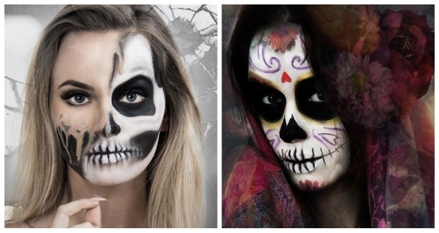 Najlepsze stylizacje i makijaż na Halloween. Top 20 strasznych pomysłów.