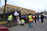 Częstochowa: Solidarność zablokowała DK 91. Wcześniej protestowała pod firmą Gomma [ZDJĘCIA]