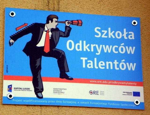 Ta szkoła uczestniczy w projekcie Szkoły Odkrywc&oacute;w Talent&oacute;w. 
Fot. Darek Szczecian