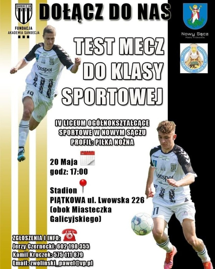 PIĄTKOWA

Piątek - 20 maja

Testowy mecz do klasy sportowej