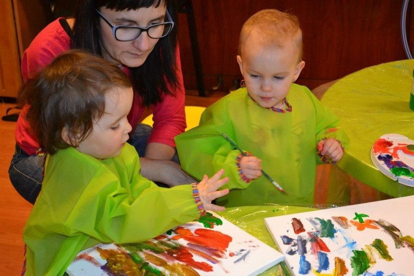 Wodzisław: Dzieci malowały kolorami wiosny [ZDJĘCIA]