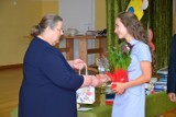Weronika Wojak - najlepsza absolwentka w historii karsińskiego gimnazjum