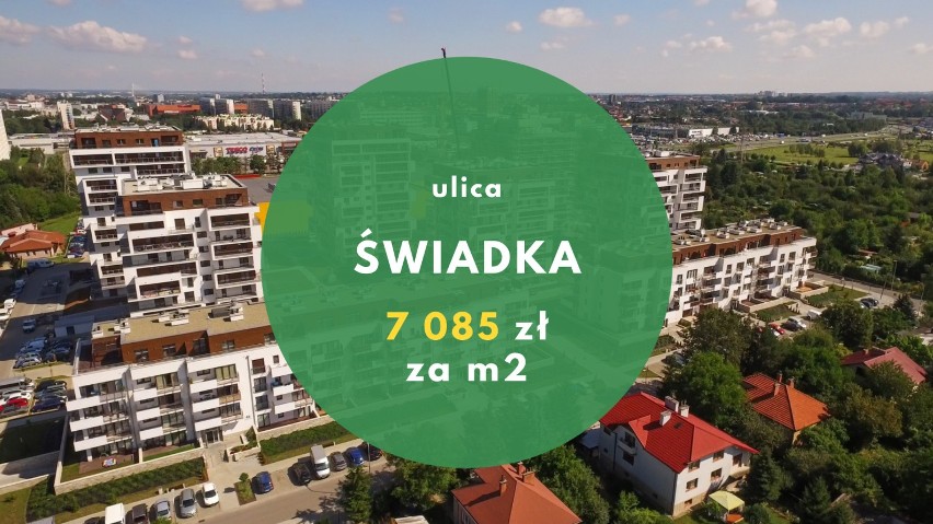 Najdroższe mieszkania w Rzeszowie. Przy tych ulicach cena za metr kwadratowy są najwyższe. Nawet 7,5 tysiąca złotych!