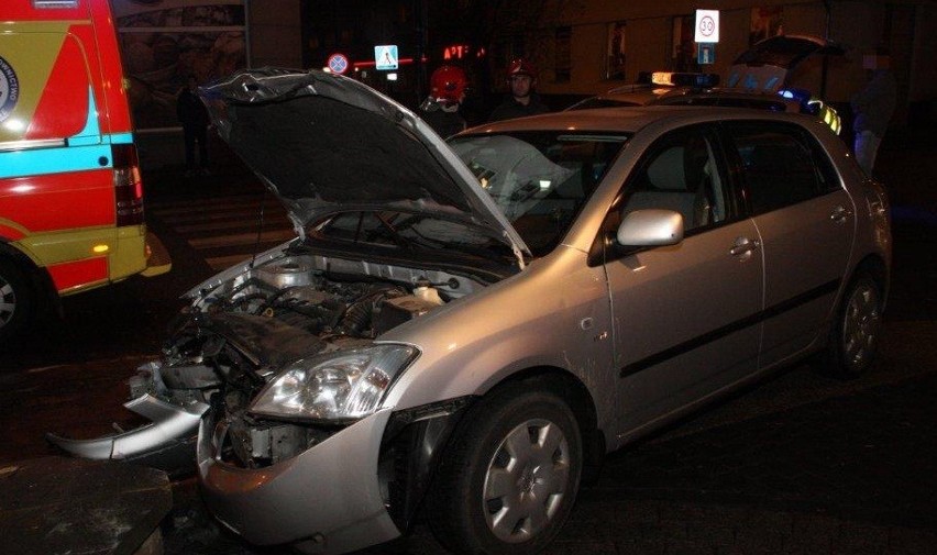 Opole: Wypadek  na skrzyżowaniu ulic Kościuszki i Kołłątaja