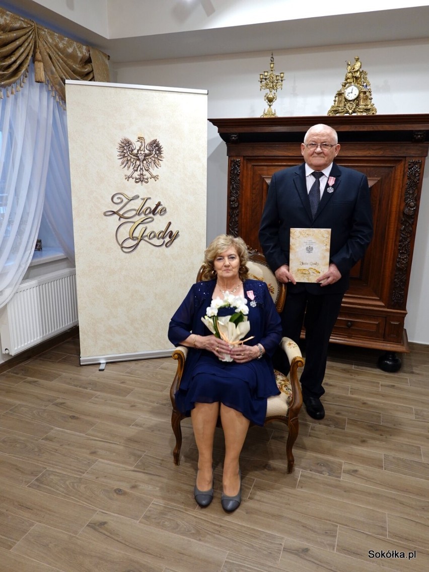 41 par z gminy Sokółka świętowało Złote Gody. Był Marsz Mendelsona, życzenia, medale i łzy wzruszenia