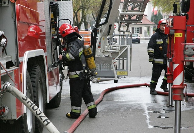 Do pożaru doszło w szpitalu psychiatrycznym przy ul. Walczaka w Gorzowie Wlkp.