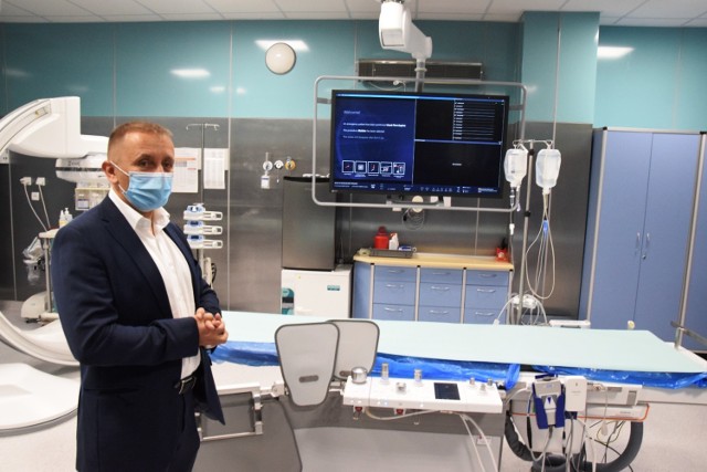Bielski oddział Polsko-Amerykańskich Klinik Serca jako pierwszy w Polsce został wyposażony w angiograf ARTIS icono firmy Siemens Healthineers. Przeglądaj gestem lub za pomocą strzałki, by zobaczyć kolejne zdjęcie