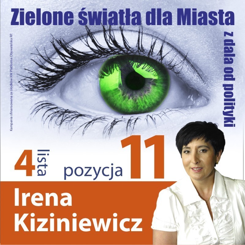 Plakat wyborczy 2010 - proj. Marek Pawłowski, grafik,...