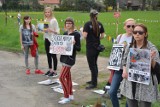Protest przeciw cyrkom ze zwierzętami w Cieszynie [ZDJĘCIA+WIDEO]