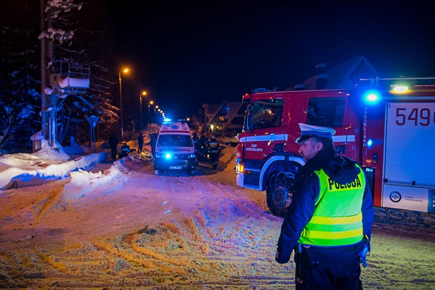 Kościelisko: Wypadek podczas kuligu. Turyści wypadli z góralskich sań