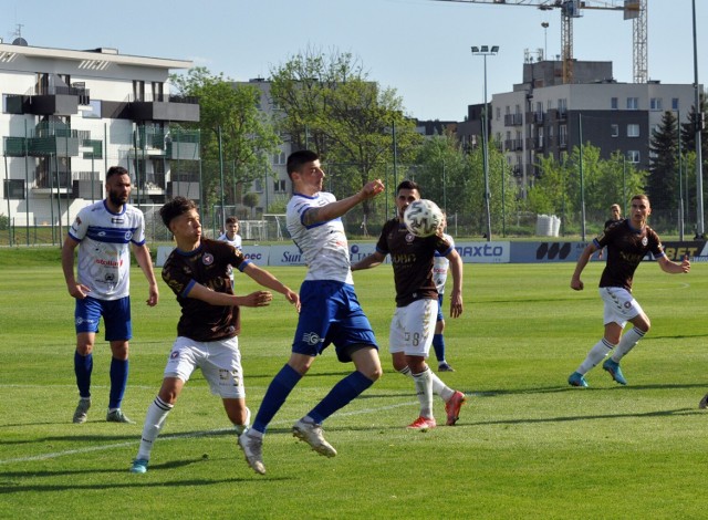 15.05.2022, Kraków: mecz Garbarnia - Wigry Suwałki