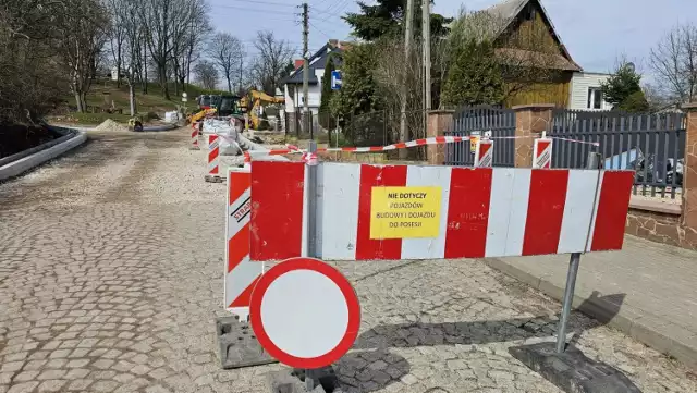 Trwa przebudowa ulicy Podklasztornej w Kielcach