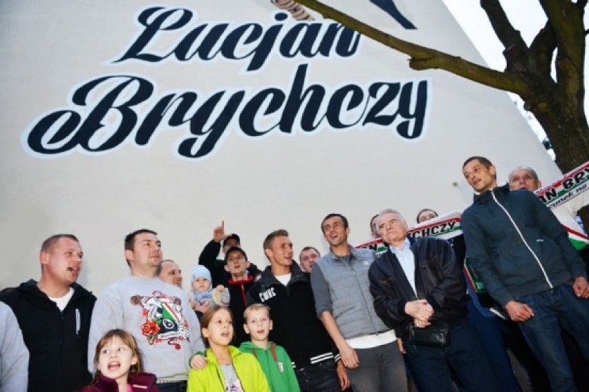 Odsłonięto mural dla legendy Legii