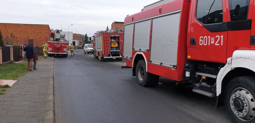 Pożar kotłowni w Książu Wielkopolskim