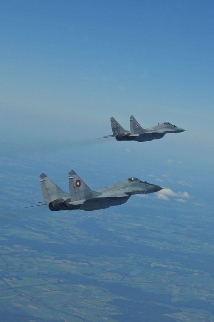Bułgarzy w 22 BLT w Malborku. Zdjęcia Bułgarskich Sił Powietrznych z Anakondy