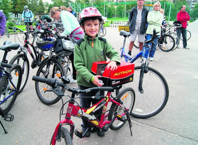 Iwo Odrzywołek, 7-latek, najmłodszy uczestnik rajdu