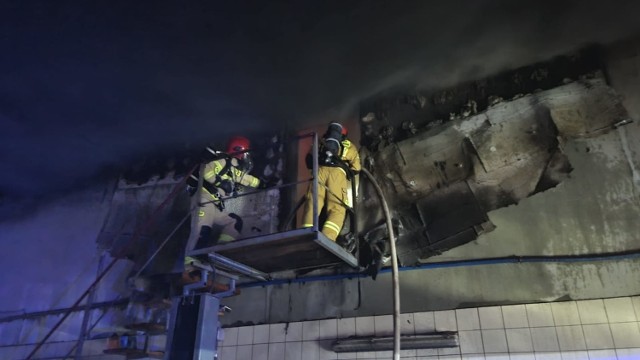 Pożar budynku w Boronowie. Straż pożarna podała wstępne przyczyny wybuchu ognia