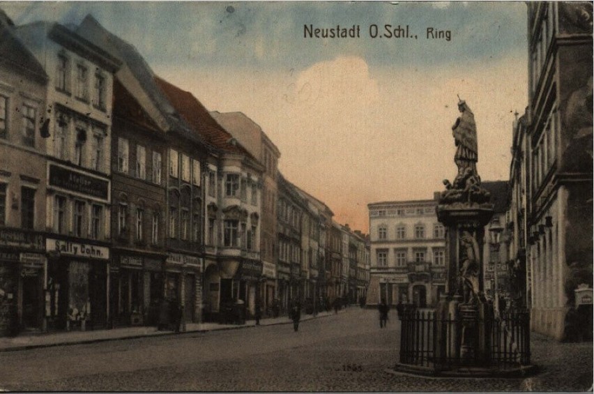 Rynek w Prudniku. Rok 1910.