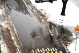 Odwilż, deszcz i wichura w Sławnie w sobotę - 20.01.2024 - zdjęcia