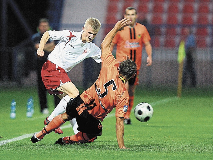 KSZO Ostrowiec - ŁKS 1:0 - przesądził błąd Wyparły