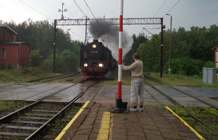 Dziś do Szczecinka powojenne już parowozy przyjeżdżają...