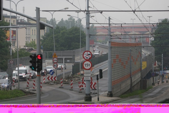 Estakada w Chorzowie jest już prawie gotowa. Kierowcy nie mogą się doczekać, kiedy cała zostanie oddana do użytku.