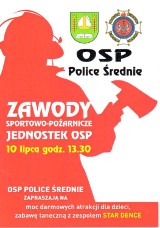 Police Średnie: Zawody sportowo-pożarnicze jednostek OSP