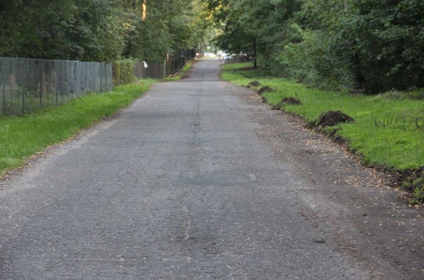 Trwa remont dróg prowadzących do Pokazowej Zagrody Zwierząt Ośrodka Kultury Leśnej w Gołuchowie
