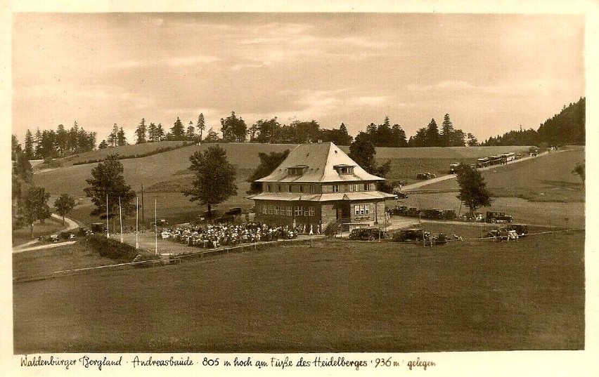 Schronisko Andrzejówka przed II wojną światową