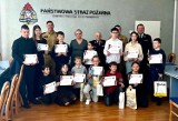 Eliminacje powiatowe Ogólnopolskiego Turnieju Wiedzy Pożarniczej w Poddębicach FOTO