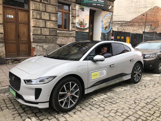 Nasz dziennikarz testował Jaguara I-Pace na krakowskich ulicach