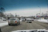 Zima we Wrocławiu. Kierowcy mają problemy (ZDJĘCIA)