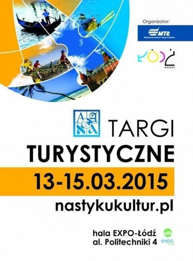 Plakat XXI Targ&oacute;w &quot;Regiony Turystyczne NA STYKU KULTUR&quot;.
Fot. Mariusz Reczulski