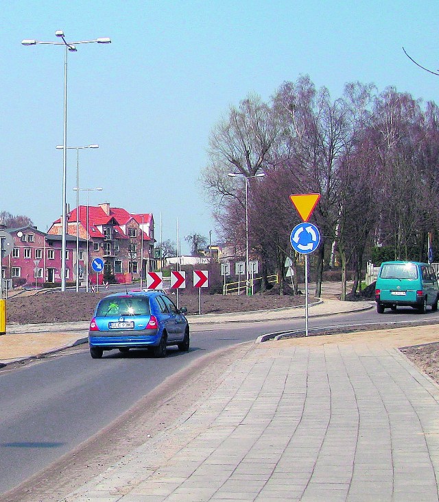 Nowe rondo w Lęborku jest już gotowe.