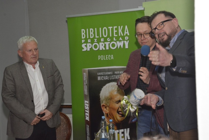 Wieczór z Michałem Listkiewiczem w kaliskiej bibliotece