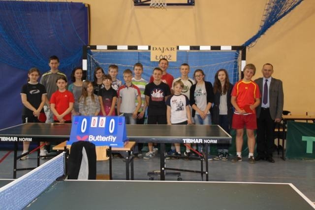 Turniej tenisa stołowego w Burzeninie