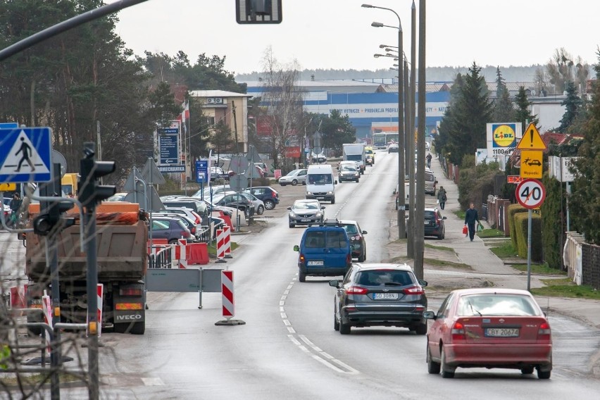 Koszt budowy buspasa na ul. Kolbego to ok. 11 milionów...