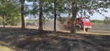 Niedaleko Torzymia spłonął wóz strażacki! Brał udział w gaszeniu pożaru
