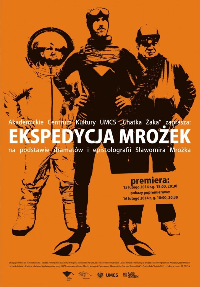 "Ekspedycja Mrożek" w Chatce Żaka