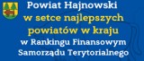 Powiat Hajnowski w pierwszej setce powiatów w Polsce. Ogłoszono Ranking Finansowy Samorządów