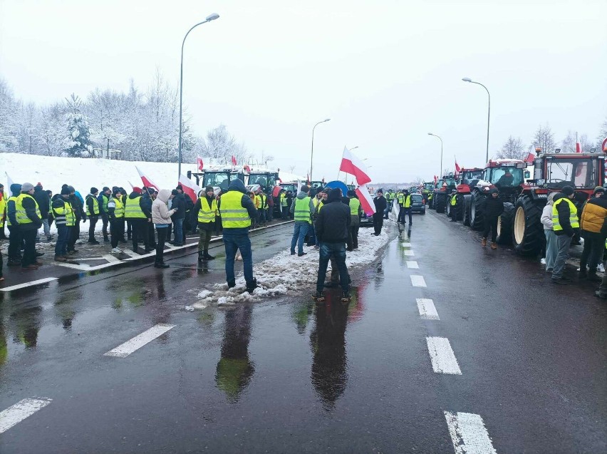 Wielki protest rolników. W woj. lubelskim trwa 18 zgromadzeń