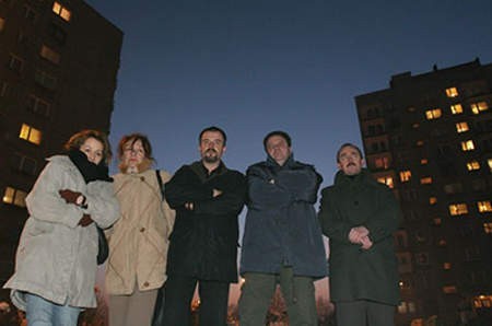 Odwołana Rada Osiedla &amp;#8211; od lewej: Bożena Spyra, Wanda Smolak, Janusz Wietecha, Klaudiusz Podębski, Joachim Tworek. fot. Tomasz Jodłowski
