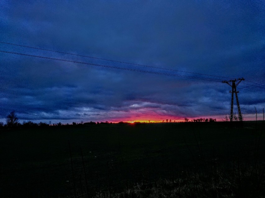 Foto powiat pucki: Władysławowo - zachód słońca