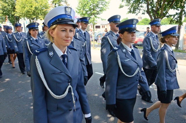 Obecnie w bełchatowskiej policji pracują aż 42 kobiety. Męska obsada jednostki to w sumie 171 funkcjonariuszy