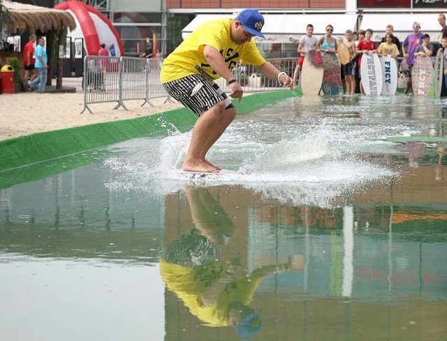 Skimboard w Manufakturze