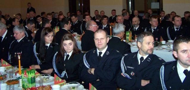 Strażacy z powiatu wolsztyńskiego dzielili się opłatkiem