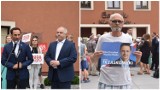 Jacek Sasin w Rypinie: głosujcie na Andrzeja Dudę. Mieszkańcy podzieleni [zdjęcia, wideo]