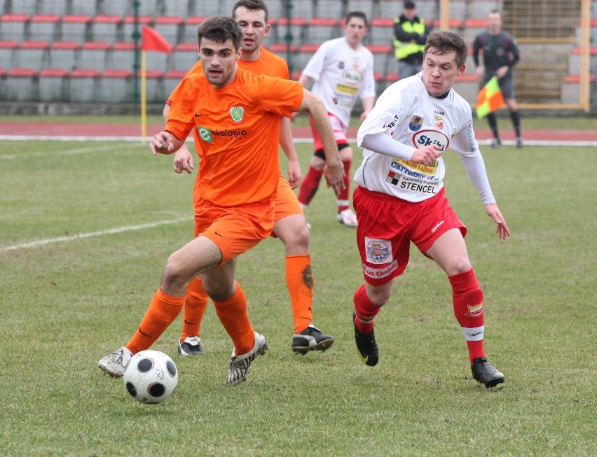 Chojniczanka Chojnice pokonała 4:0 Dąb Dębno (galeria zdjęć)