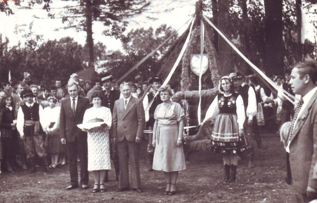 Dożynki w Mosinie 1986