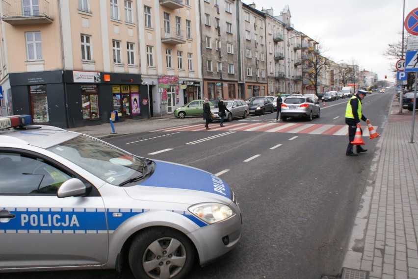 Kobieta potrącona na ulicy Górnośląskiej w Kaliszu